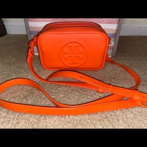 Tory Burch “Perry Bombe” Matte Mini Bag